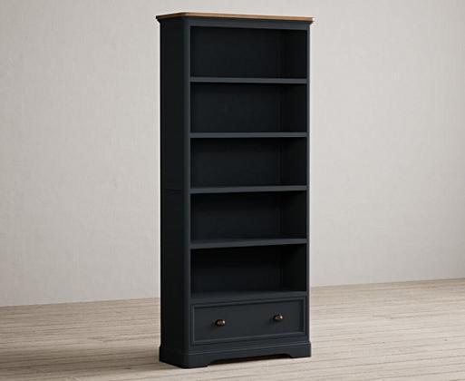 Blue oak bookcase new arrivals