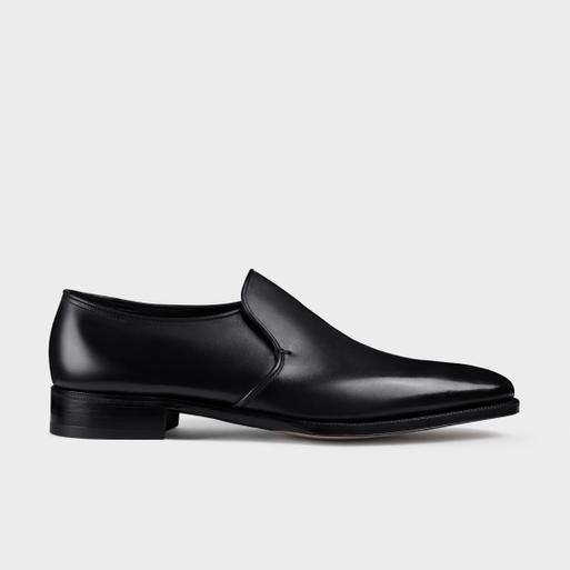 John Lobb - Edgar Black Leather Dress Shoe | Mitchell Stores