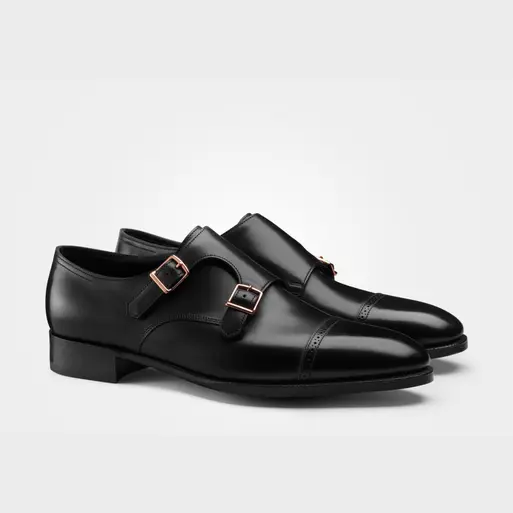【はこぽす対応商品】 Philip | Lobb John II Shoes | Buckle Double 靴
