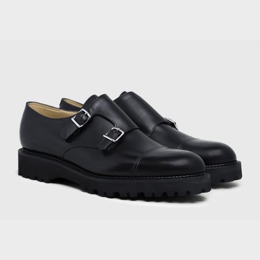JOHN LOBB City II 2 Cap Toe Oxford Museum Leather UK 7 EE