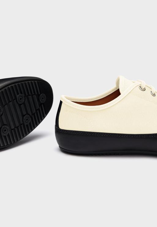 Mens cream canvas shoes discount