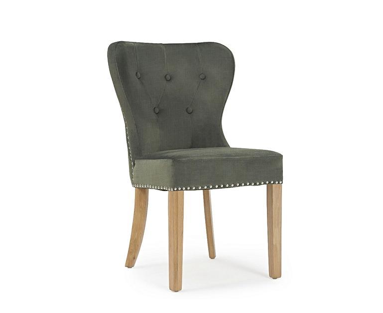 Knightsbridge Grey Fabric Oak Leg Dining Chairs (769 x 629 Pixel)