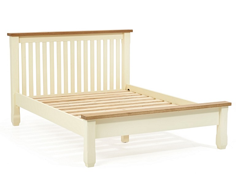 Somerset Oak and Cream Double Bed 