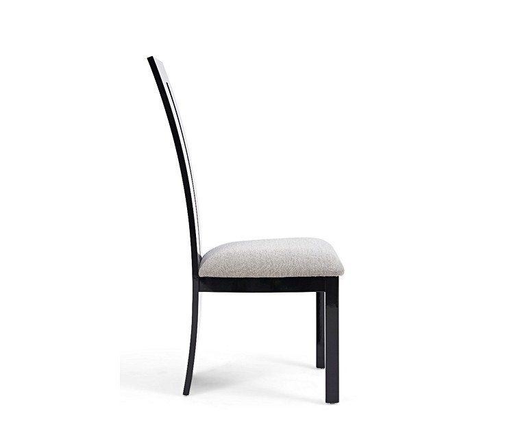Verbier Solid Wood Black Dining Chairs