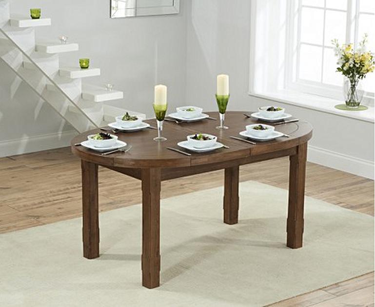 Chelsea Dark Oak Extending Dining Table