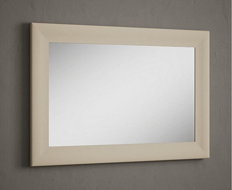 Cream Painted 90cm Wall Mirror | Oak Furniture Superstore