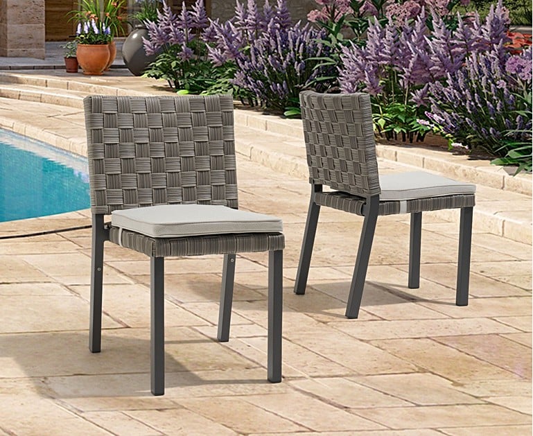 Gardenia Grey Garden Chairs