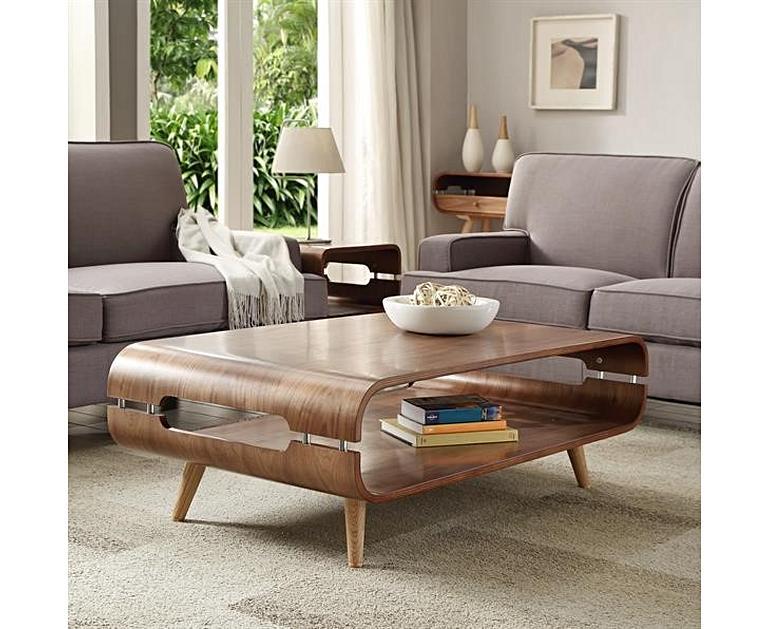 Helsingborg Walnut Open Coffee Table