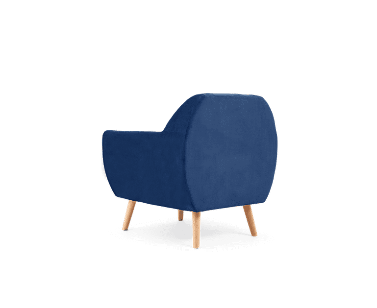 Latimer Blue Velvet Armchair High quality transparent png pictures or layered psd files, 300 dpi, fast download.