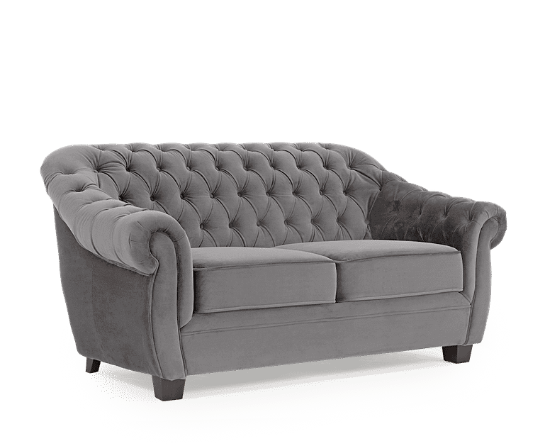 Eva Chesterfield Velvet TwoSeater Sofa