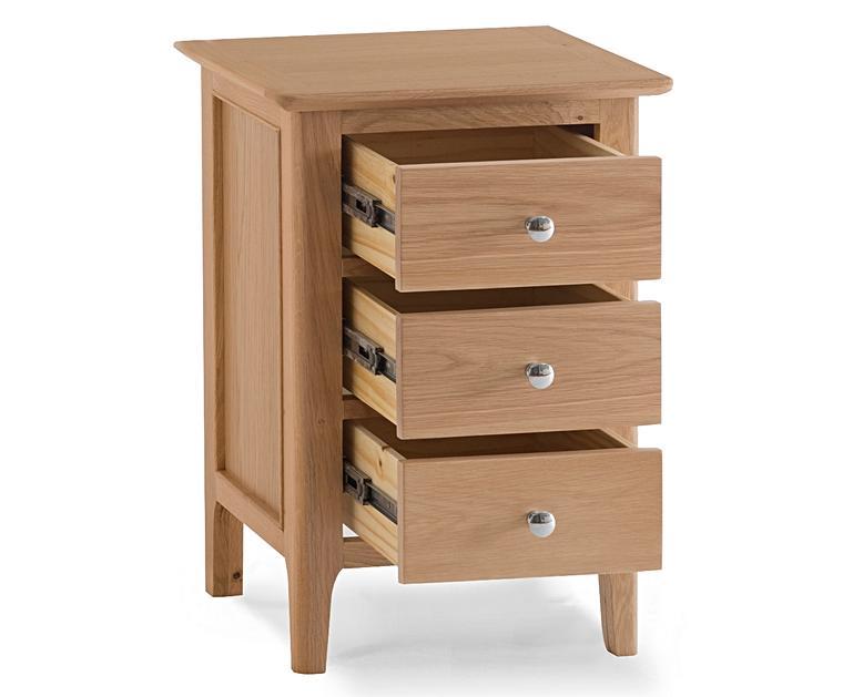 Sadie Oak Large Bedside Table