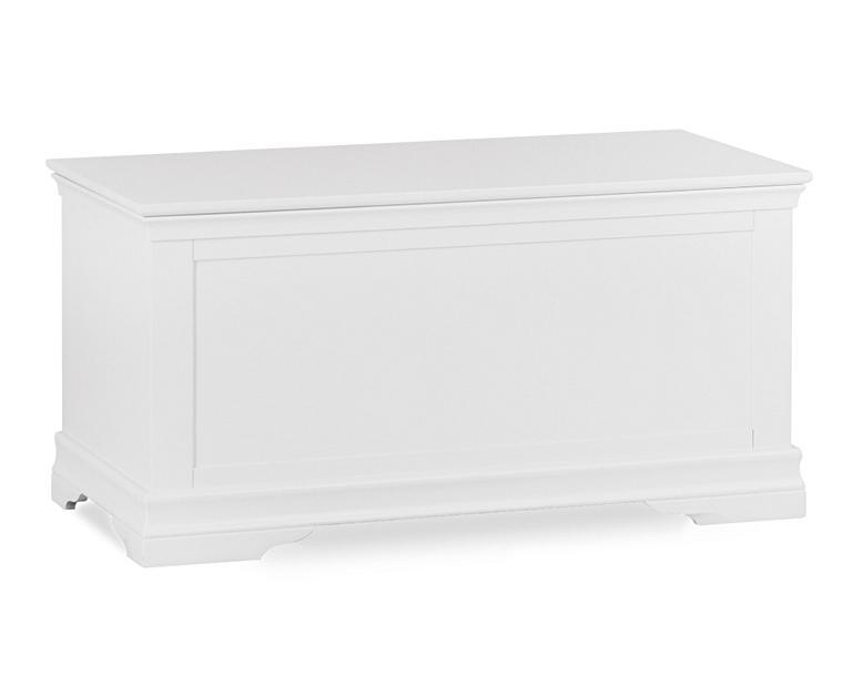 Brooklyn White Blanket Box Oak Furniture Superstore