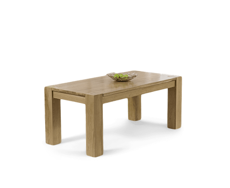 Thames 220cm Oak Dining Table Oak Furniture Superstore