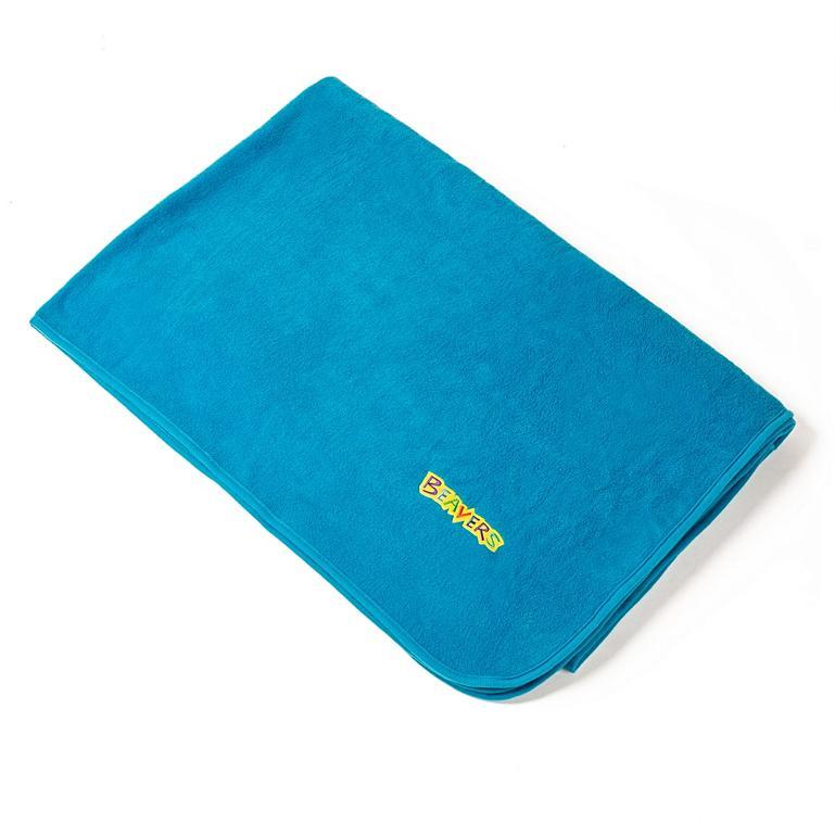 Beaver Scouts Blue Fleece Blanket 170 x 130cm Accessories