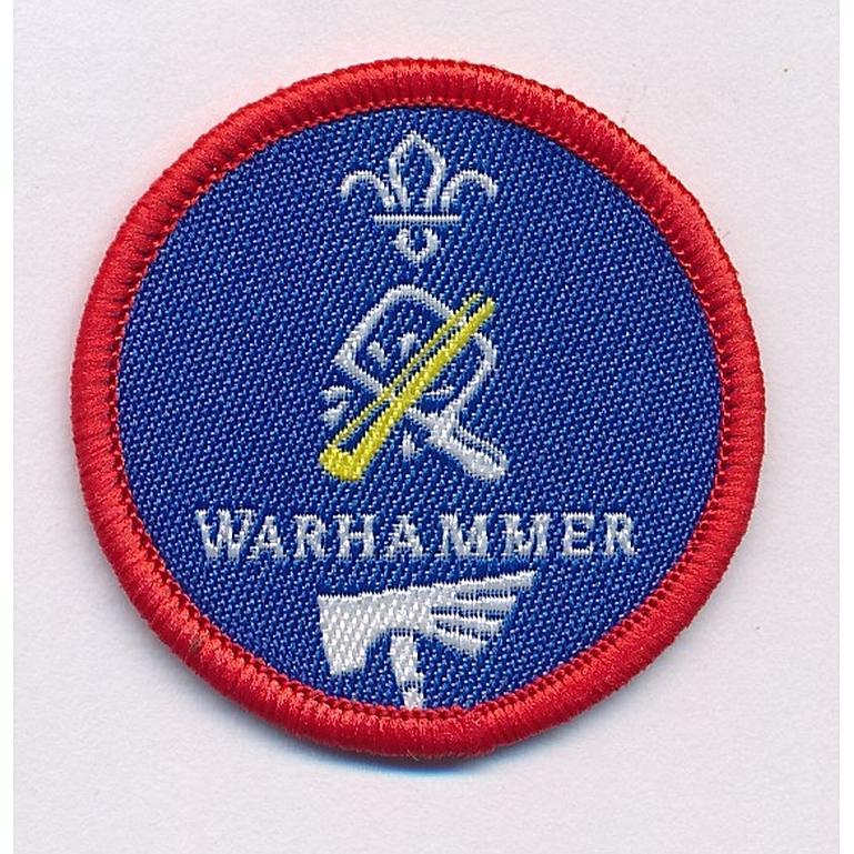 Scout Model Maker Activity Badge (Warhammer) Leaders