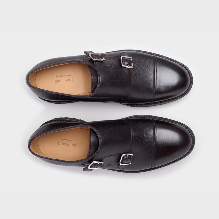 John Lobb のWilliam スウェードレザーシューズサイズ6E ジョンロブ 6E【WILLIAM/ウィリアム/TENSILE/濃茶】 | 高級中古革靴の