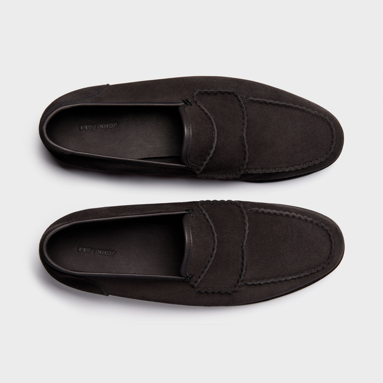 小物 JOHN LOBB Buffing Glove Navy Calf John Lobb | Buffing Glove | Shoe Care