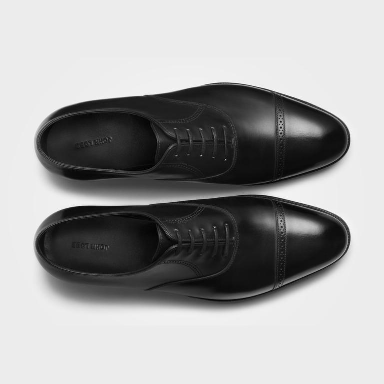 JOHN LOBB PHILIP II OXFORD 8E新品未使用 JOHN LOBB（ジョンロブ） レザーシューズ PHILIP 2 OXFORD CALF