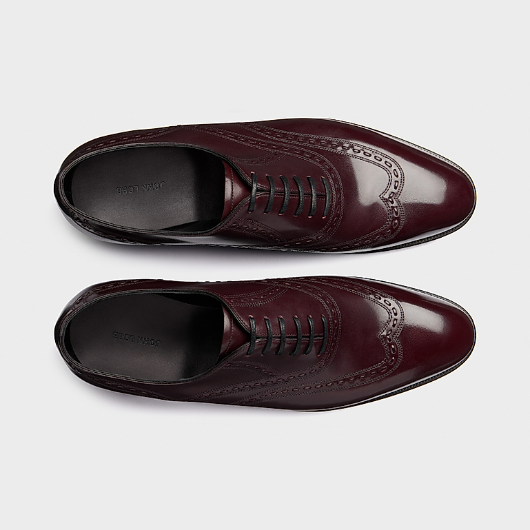 Derbies John Lobb Limited Edition - Marron Foncé - Taille 7E UK (41 EU) - Occasion