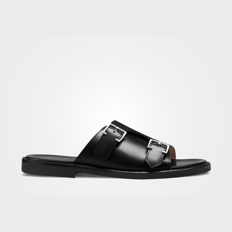 JOHN LOBB ジョンロブ BEACON レザーサンダル サイズ9 a6167ule1r_beacon_black-museum