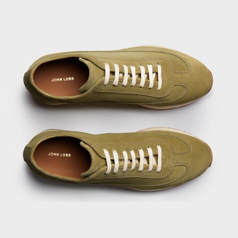 John Lobb ★Foundry II レザー ロートップ スニーカー JOHN LOBB】Foundry II クラシック スニーカー (John Lobb