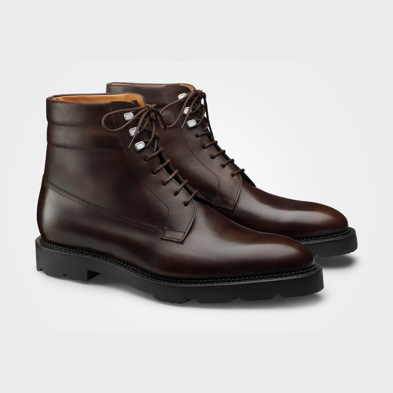 靴 JOHN LOBB UK 8 ALDER alder_dark_brown_museum_3_4_1_