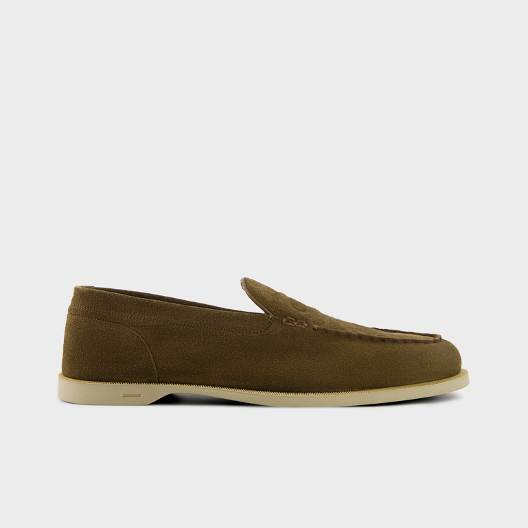 ドレスシューズ・革靴・ビジネスシューズ John Lobb Navy Blue Suede Pace Loafers John Lobb Navy Blue Suede Pace Loafers In 5a | ModeSens