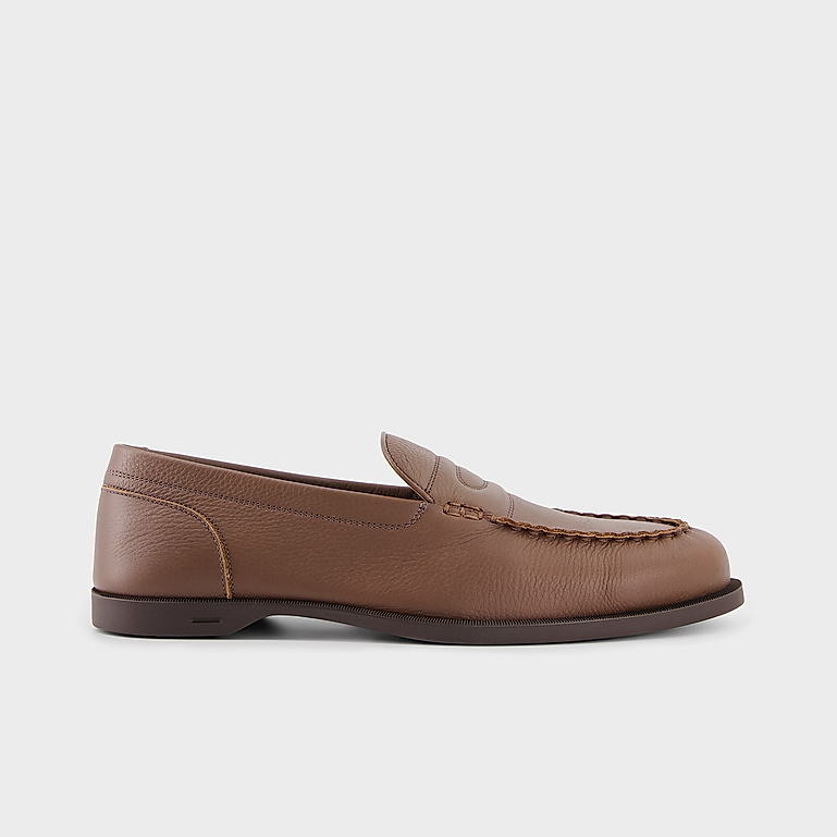 JOHN LOBB Size 9 Tan Leather Penny Loafers John Lobb Men main image 3