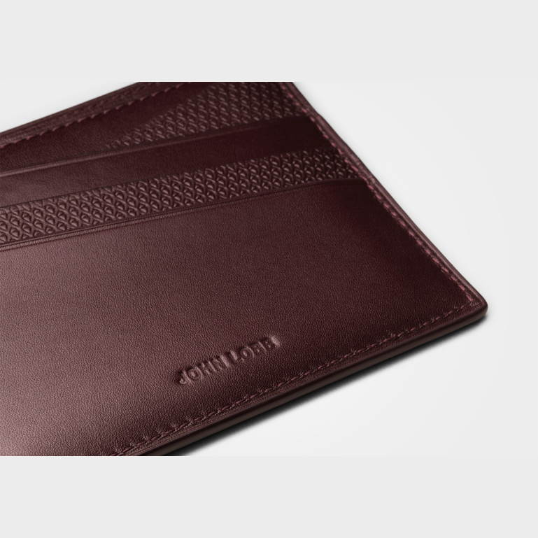Mens Luxury Accessories | Rasp Billfold Wallet | John Lobb
