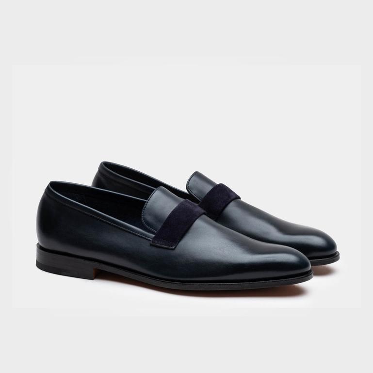 靴 John Lobb WELLS 6E John Lobb Wells 6E Men's Leather Dress Shoes Excellent