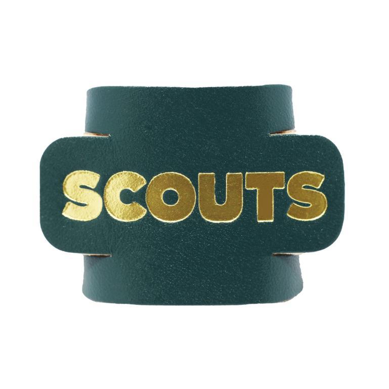 Scouts Section Embossed Quality Leather Woggle Accessories
