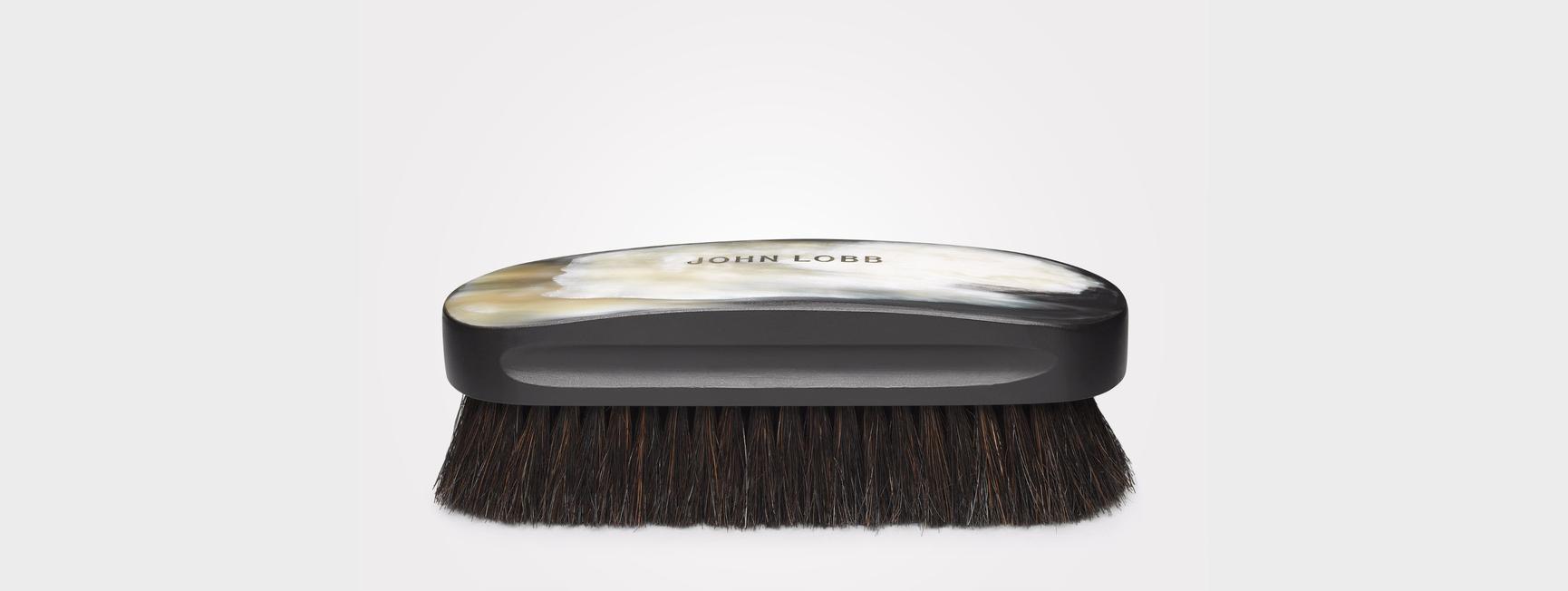 Luxury Shoe Care Horn hard brush John Lobb Shoe Care