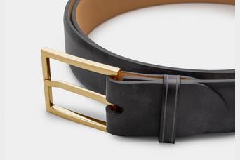 John Lobb | Austell Belt Palladium Buckle | ACCESSOIRES