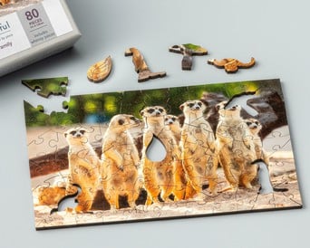 Meerkat Family Animals & Nature Jigsaw Puzzles