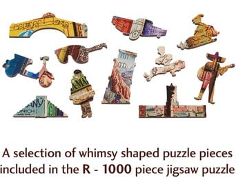 196 pieces New Handmade Wooden Jigsaw Puzzle within a Puzzle Box 