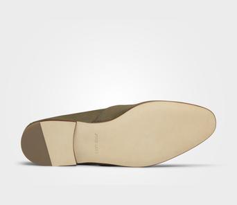 新品未使用 JOHN LOBB ジョンロブ SHORE 8695ラスト スエード スリッポンシューズ 8 グレー メンズ