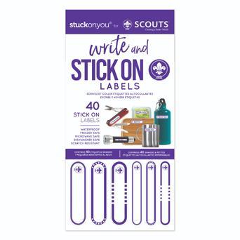World Scout Stuck on You Write and Stick On Labels Accessories