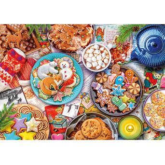 Bits and Pieces - 1000 Piece Jigsaw Puzzle for Adults 20 x 27 - Puppy Pool Party - 1000 PC Summer Swimming Dog Jigsaw by Artist William