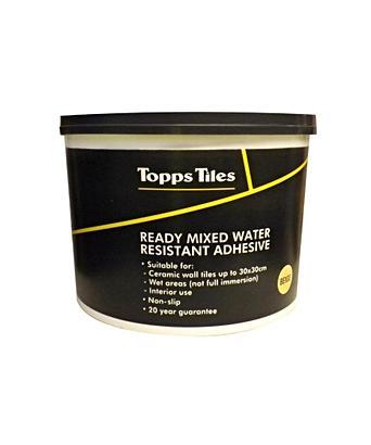 Topps Tiles Water Resistant Tile Adhesive 15kg Topps Tiles