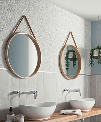 Pebbles Stone Tile Collection Topps Tiles