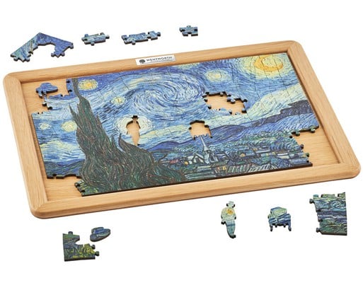 Wooden Jigsaw Puzzle Board