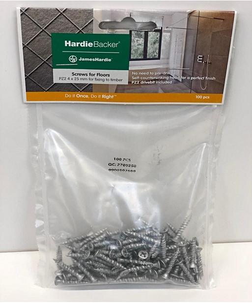 HardieBacker Floor Screws 25mm Topps Tiles