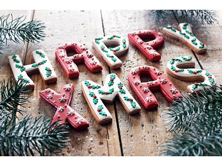 Happy Xmas Biscuit Tin