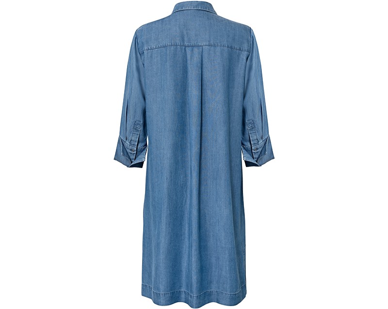 Blue Shirley Denim Shirt Dress | Oliver Bonas